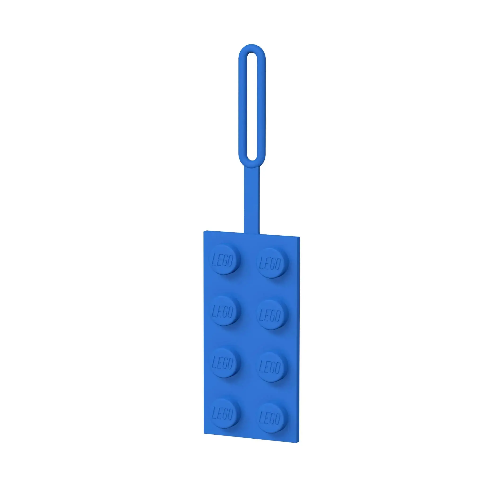 LEGO® Silicone Bag Tag - 2x4 Blue (52001)