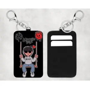 Sad Boyz Card Holder Keychain
