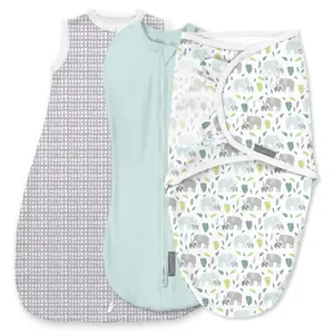 SwaddleMe Comfort Pack Swaddle Wrap - Baby Elephant