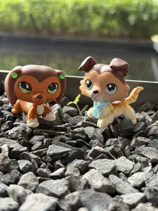 diylpshome miniature dashchund collie shorthair cat  cocker spaniel wolf ferret husky deer dog custom pet figure cat and dog kids gift