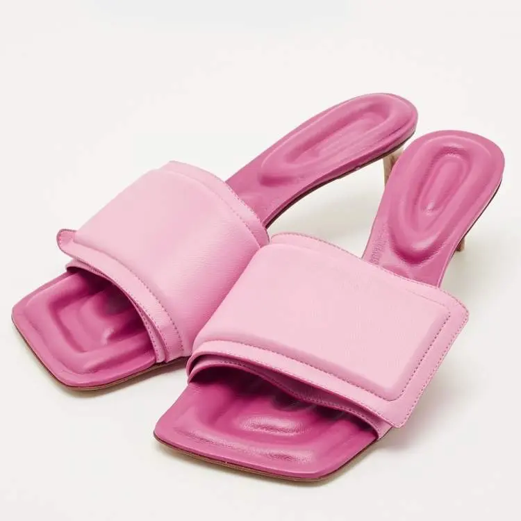 Jacquemus Piscine Leather Mules-41
