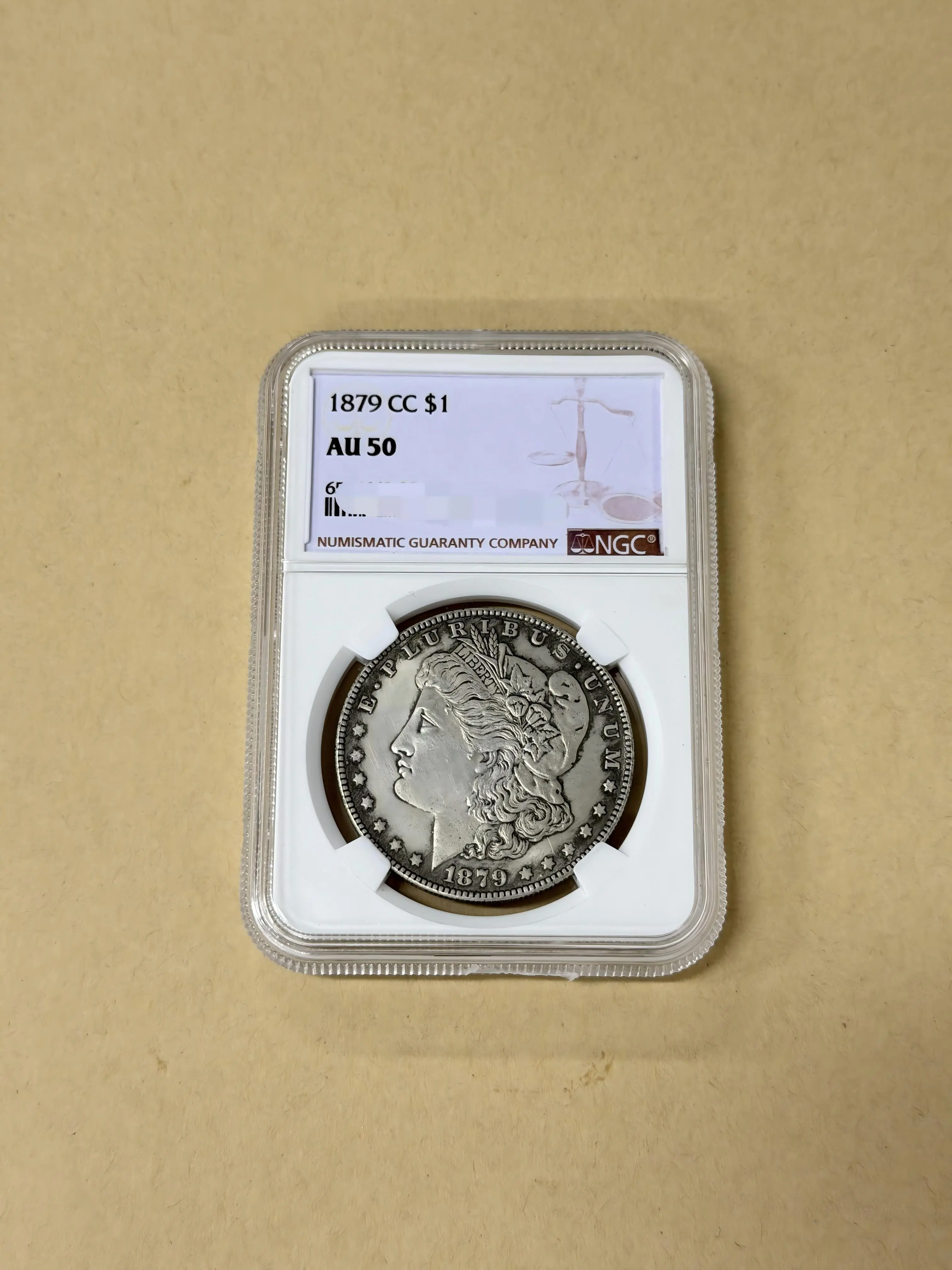 NGC Encapsulated 1879 Vintage Relic | Legendary Historic Treasure For Collectors