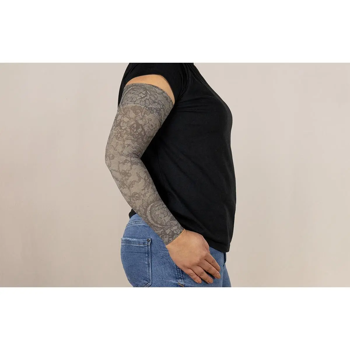 Midnight Lace Gradient Compression Arm Sleeve