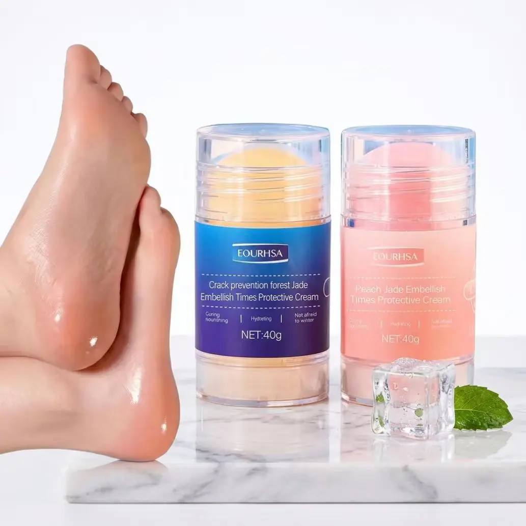 Foot Care Cream for Dry Cracked Feet, Anti-Crack Moisturizing Foot Lotion, Softening & Nourishing Formula, Helps Remove Dead Skin and Hydrate Dry Skin for Daily Foot Care Lanolia Hand Moisturizer heel treatment