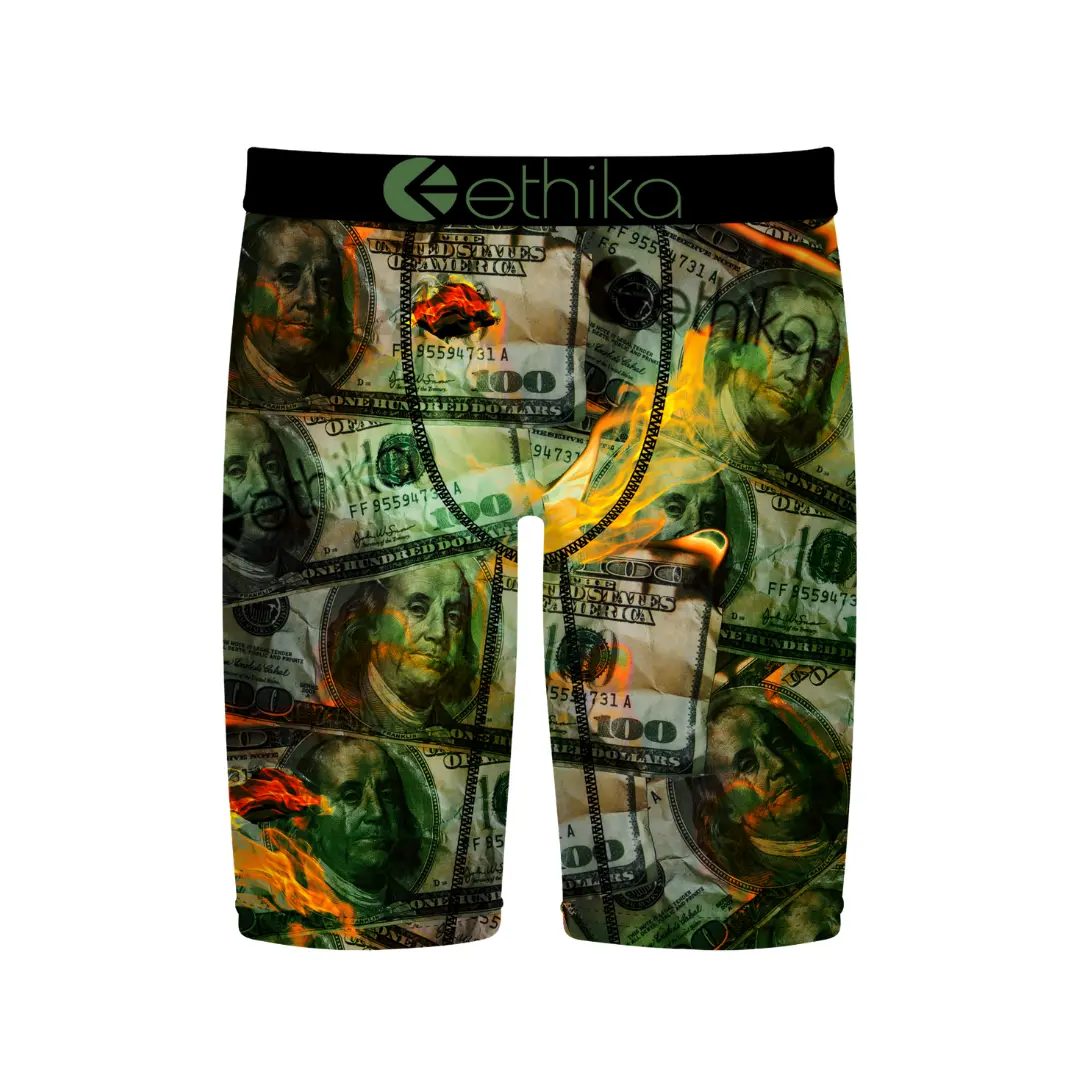 Ethika Luxe Inferno Staple - Men's, Original, Stretch, Spandex, Menswear, Soft, Fabric, Polyester, Stretch Fabric