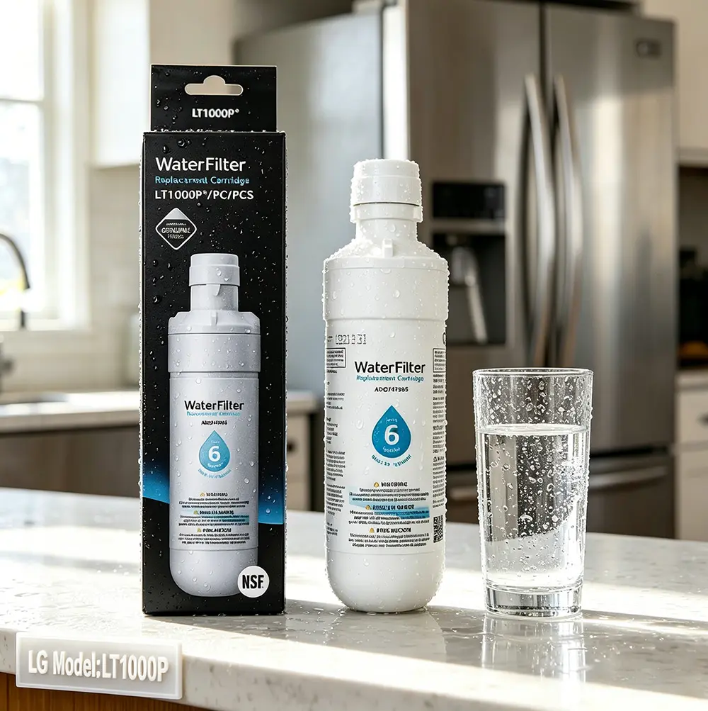 LT1000PC Refrigerator Water Filter Replacement for LG LT1000P, ADQ747935, MDJ64844601, Kenmore 46-9980