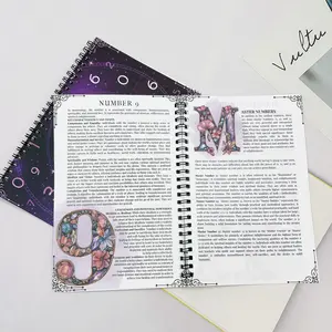 Numerology A5 Coil Planner Notebook Portable, Durable & Convenient Daily Organizer, Perfect Gift for Numerologists