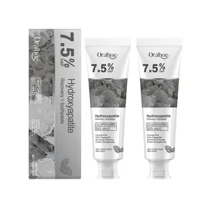 Buy 1 Get 1 Free Nano Hydroxyapatite Toothpaste 7.5%25 nHAP, 4.23 oz – Enamel-Strengthening • Fluoride-Free • Natural Peppermint • Ideal for Sensitive Teeth