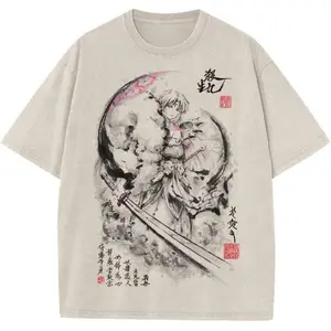 valentine shirts Sesshomaru Shirt, Inuyasha Shirt, Anime Shirt, Vintage Tee, Anime Merch, Unisex Cotton Crewneck T-Shirt Menswear Womenswear Streetwear Top