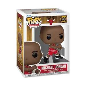 Funko Pop! Chicago Bulls - Michael Jordan (1989 Playoffs) "The Shot" #206 Collectible Pop Vinyl Figure