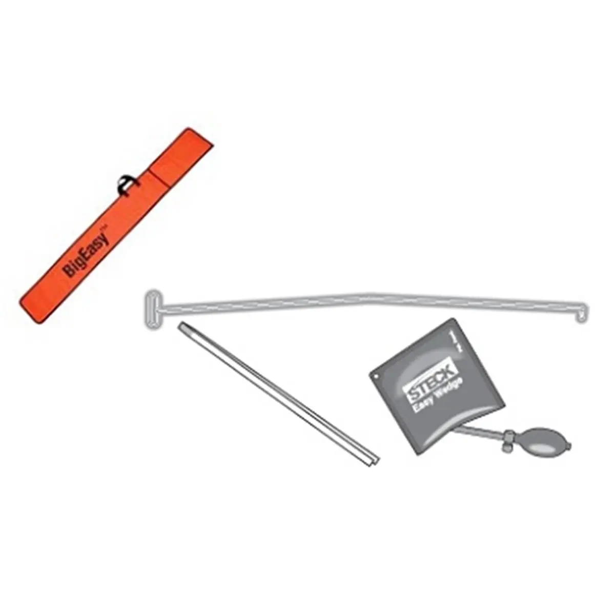 212 MAIN Steck STK-32955DLX Easy Deluxe Kit - Glowing Vehicle Door Opening Tool, 3.6lbs Weight