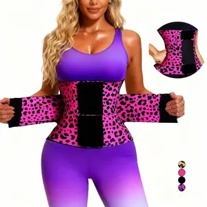 Women's Pink & Black 2-Tone Waist Trainer Shapewear - Tummy Control Abdominal Sports Belt for Fitness & Body Shaping, Perfect as Valentine's Day, Mother's Day & Birthday Gift