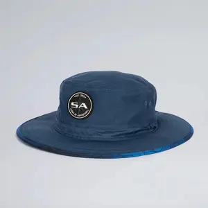 Soul of Adventure Navy Underwater Topography Boonie Hat for Sun Protection and Outdoor Adventures