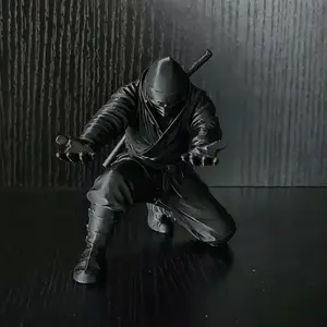 Invisible Sword Pen Holder, 3D Printed Geometric Design Desk Organizer, Stationery Storage Organizer, Modern Minimalist Office Decor, Multi-Functional Pencil Sharpener Rack