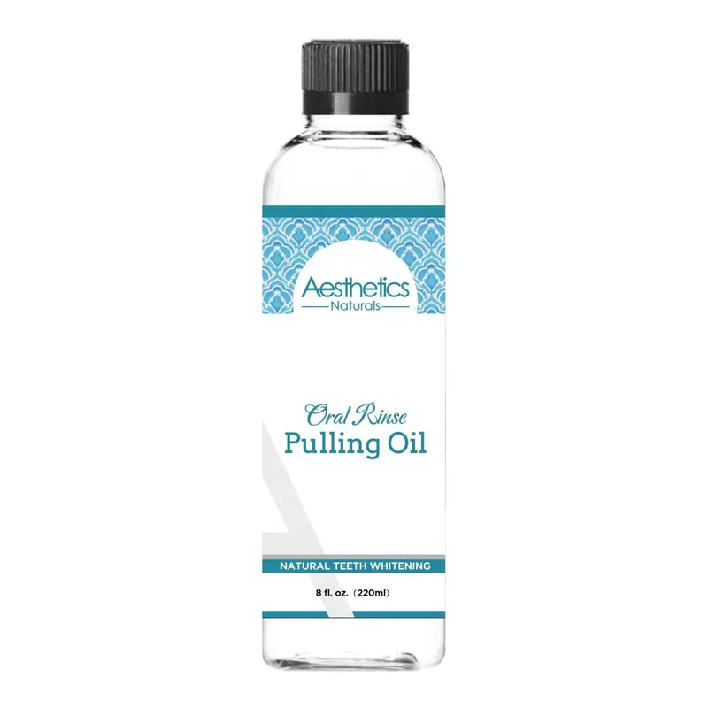 Ciana Coconut & Peppermint Pulling Oil Mouthwash, 220ml Fractionated Coconut Oil Oral Rinse, Aesthetics Naturals Chemical-Free Daily Care, Gentle on Sensitive Teeth & Gums, Antibacterial, Whitening, Unisex Oral Care Product