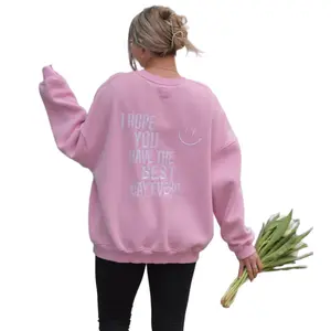 Have The Best Day Ever Embroidered Crewneck