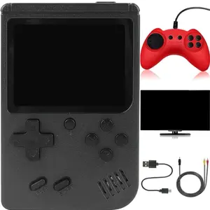 【Must Get!】Retro Gaming Console, Handheld Game Console with 400 Classical Games Portable Hand Held Video Game Pocket Console for Kids & Adult Two Players Support for TV