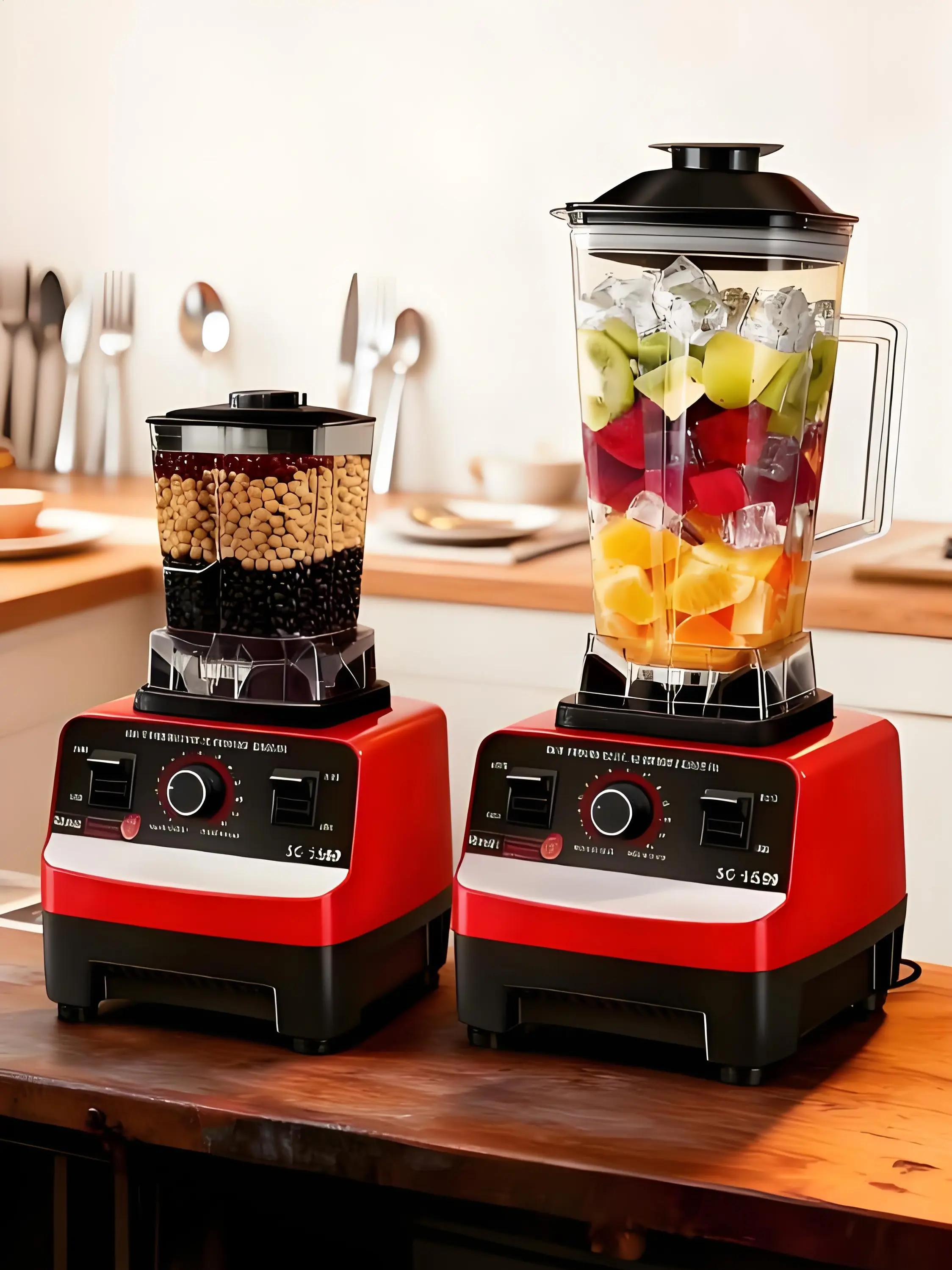 BPA-Free Household Blender with 6 Attachments | Make Smoothies & Daily Drinks Easily at Home