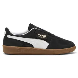 PUMA Mens Palermo Lace Up Sneakers Shoes Casual - Black