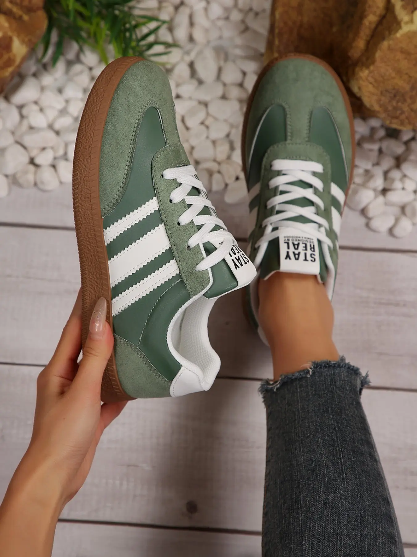 adidas gazelle silver green womens Dolce & Gabbana Color-Block High-Top Sneakers