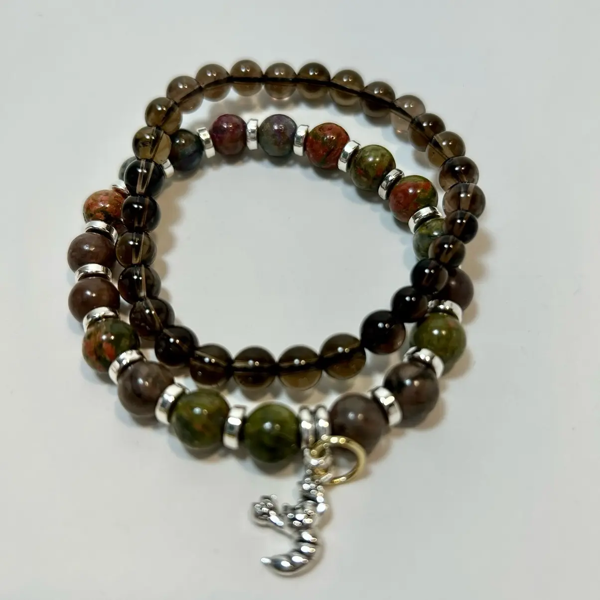Scorpio powerful zodiac crystal bracelet set