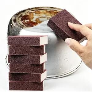 Humwam 6 Pack Powerful Cleaning Sponges for Kitchen Tools & Stubborn Rust