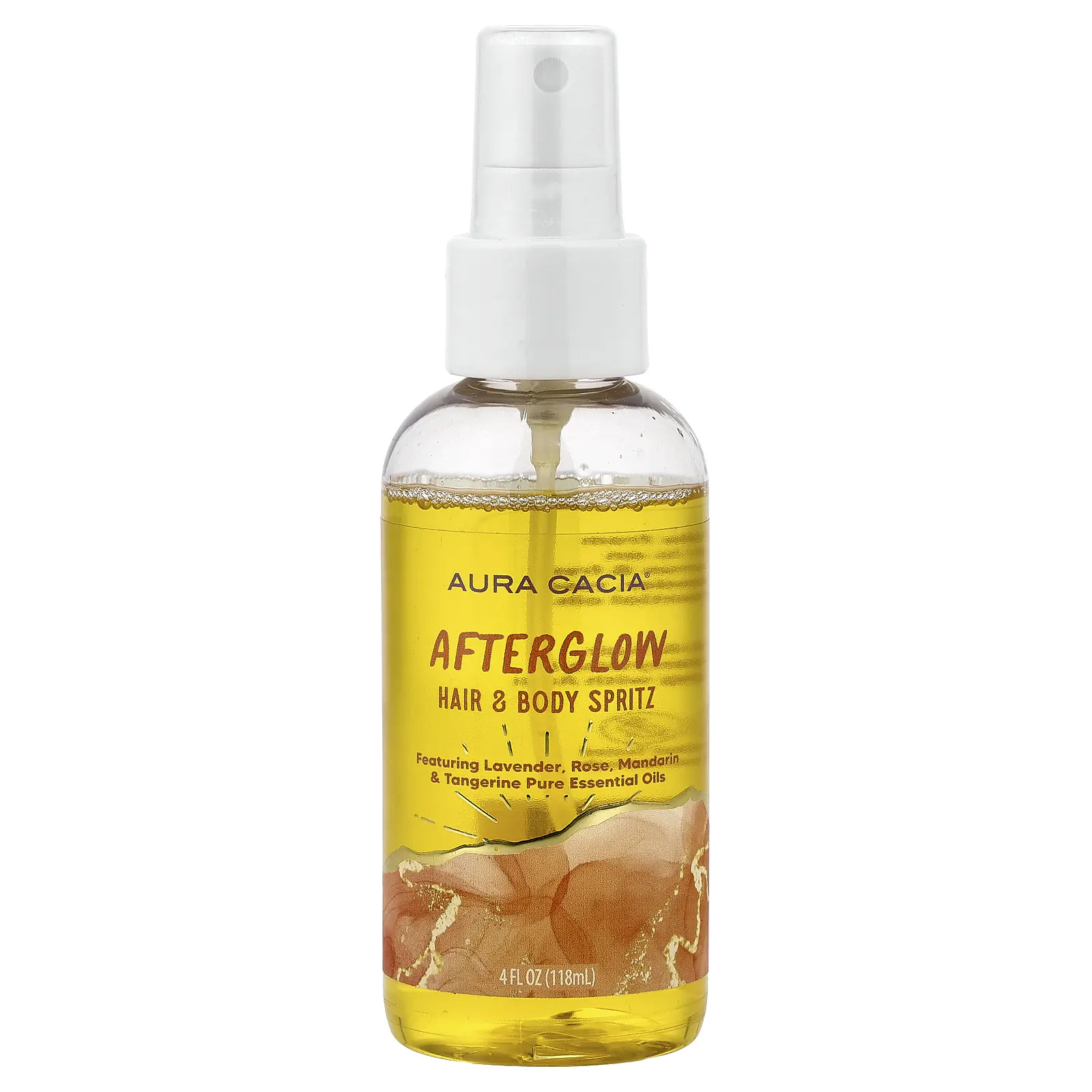 Aura Cacia Hair & Body Spritz, Afterglow, 4 fl oz (118 ml)