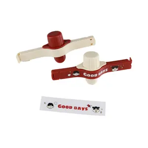 2PCS Bag Clips for Food Storage Snack Sealing Clamps for Kitchen Organization Reusable Airtight Seal for Coffee Cereals Potato Chips Powders Cute Funny Design