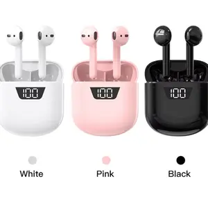 Bluetooth-compatible Headphones Earbud TWS 5.3 Wireless Portable LED Charging Case Stereo Sound Sports Waterproof Half In-Ear, Ipx-5 Water Resistance Level