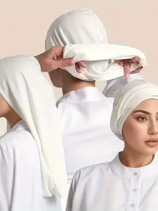 Luxurious Satin Feel Headscarf, Easy Match Daily Commute Accessory, Perfect for Dates & Casual Wear, High-Quality Fabric