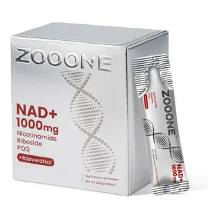 [FLASH SALE]ZOOONE NR1000 - NAD+ Berry - Infused Drink Mix: Aids Skin Aging, Boosts Energy & Focus - 30 Pack - Daily Health Essential-T1