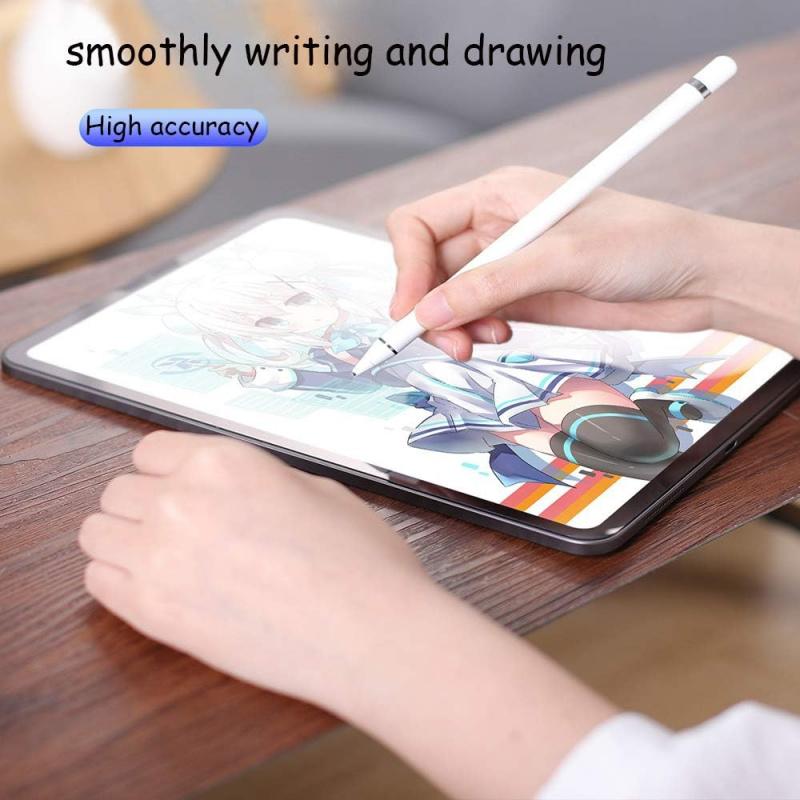 Active Digital Stylus Pen for Touchscreen, Stylus Pencil for Apple iPad mini/Pro/Air, Samsung, iPhone, Android and Most Phone & Tablet, 1.5mm Fine Point Rechargeable Pens - White