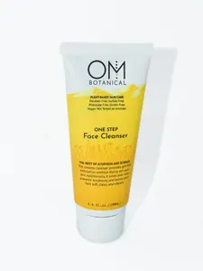 100% Natural One Step Facial Cleanser – Cleanses, Exfoliates & Balances Skin in One | Non-Toxic & Plant-Based by OM Botanical