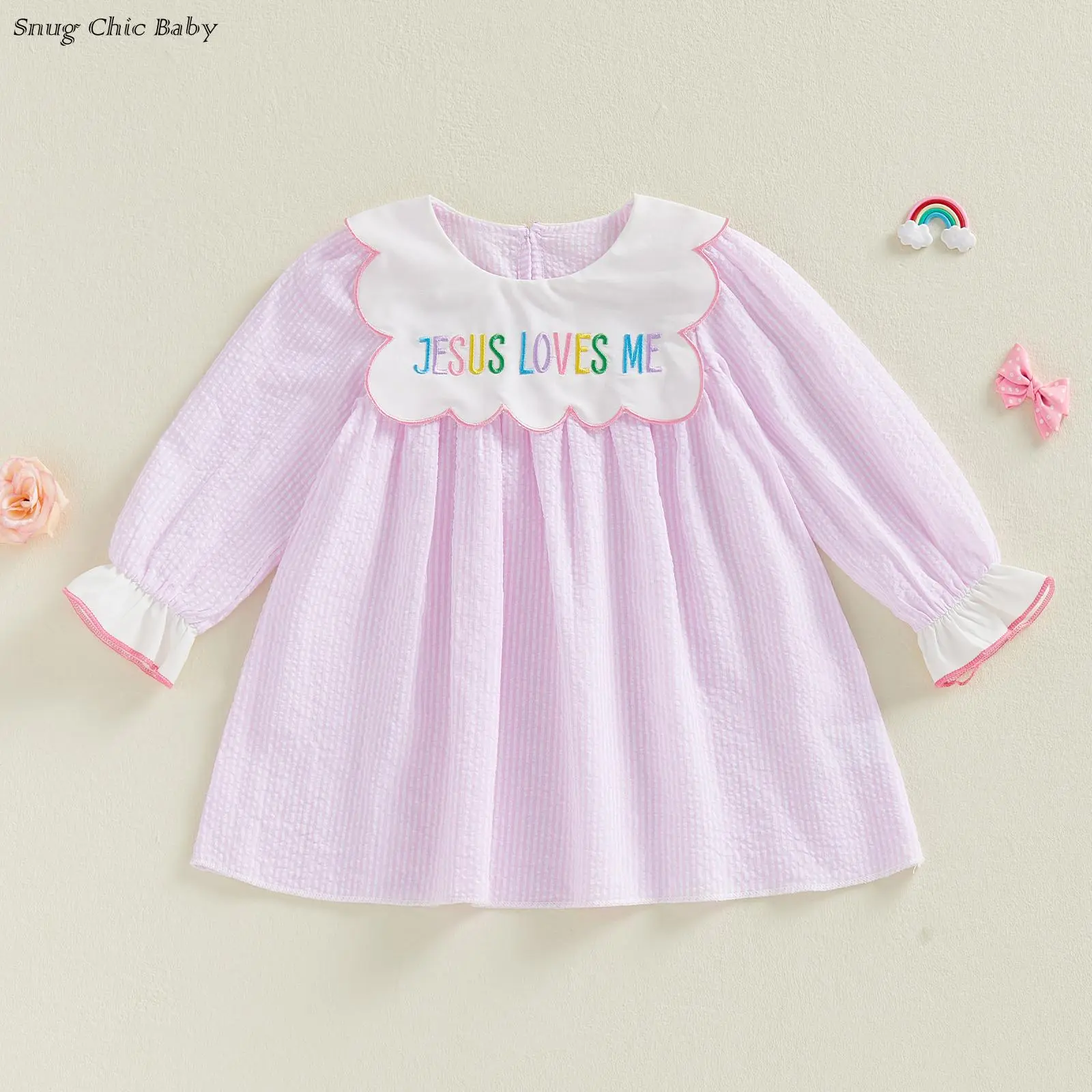easter dress baby girl MINT EASTER DRESS SS25 18M main image 0