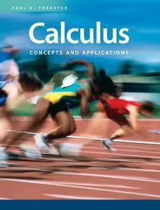 USED Book - Calculus + Flourish, 6-year Access: Concepts and Applications by Paul Foerster (Paperback) - english