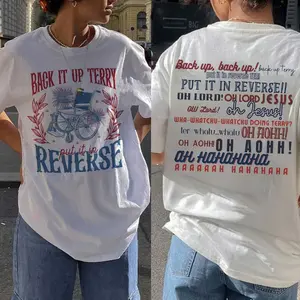 Back It Up Terry Put Is In Reverse Unisex T-shirt, Funny Independence Tee, Full Sizes, For Men, For Women, Gift For Family, Gift For Friends