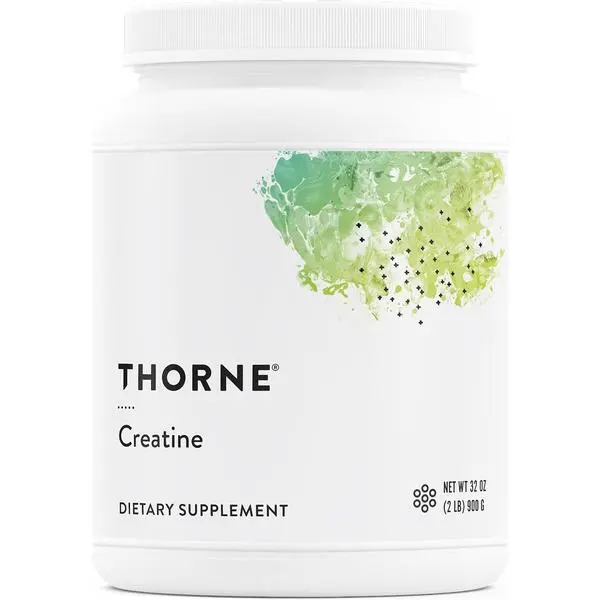 THORNE Creatine - Micronized Creatine Monohydrate Powder - Support for Muscles & Cognitive Function* - for Women & Men - Unflavored - NSF Certified for Sport - 5 g per Serving - 180 Servings