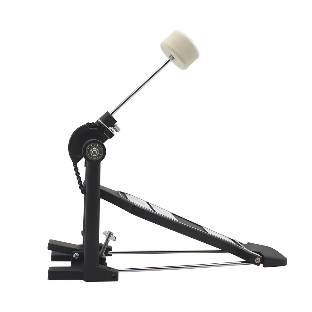 Flower Dance Professional Aluminum Alloy Drum Pedal, Hammerhead Design, Quick Response for Adult Drum Sets, Black – Summer Labor Day Weekend Last Chance, Foot Pedal Drums