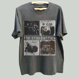The Cranberries Vintage Band T-Shirt, Retro 90s Rock Graphic Tee, Unisex Music Shirt, Grunge Aesthetic Top, Alternative Rock Tee, Classic Concert T-Shirt, Indie Band Merch Gift for Fans