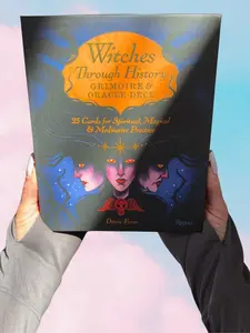 Witches Through History: Grimoire and Oracle Deck: 25 Cards for Spiritual, Magical & Meditative Practice