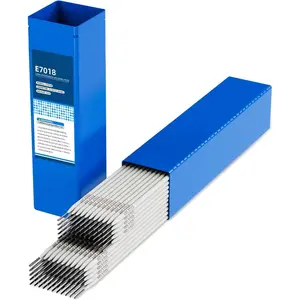 E7018 Welding Rods 3/32" 5LB Low Hydrogen Carbon Steel Stick Electrodes, -Position Arc Welding Equipment for ,  & Tough Welds, -Resistant Coating