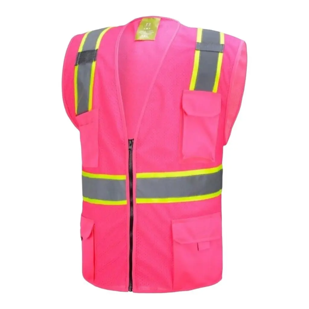 Pink safety vest Pink safety vest