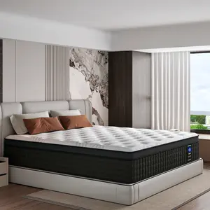 12inch Twin Full Queen King Hybrid Spring Memory Foam Mattress in a Box Medium Firm Breathable Pressure Relief Spine Soothing for All Ages queen size mattress