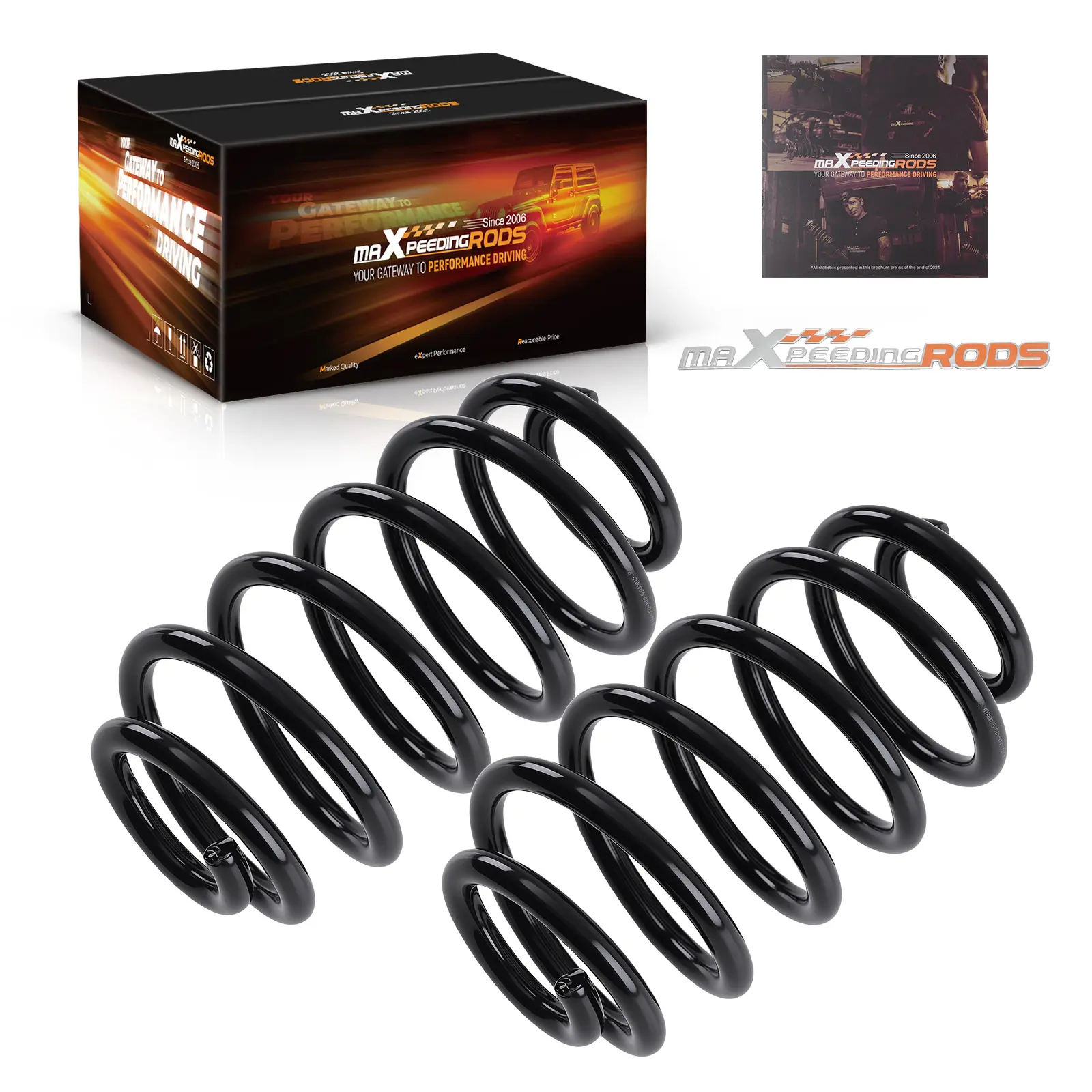 5 Rear Coil Lowering Spring Kit compatible for Escalade Avalanche 2007-2020