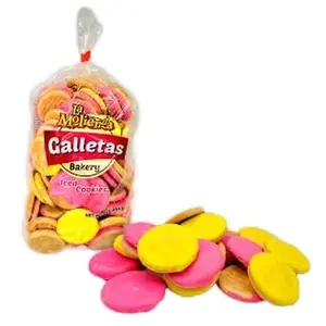 La Molienda Galletas Betunadas y Grageas Iced Cookies & Sprinkles Cookies 1 lb Bag Sweet Treats for Any Occasion