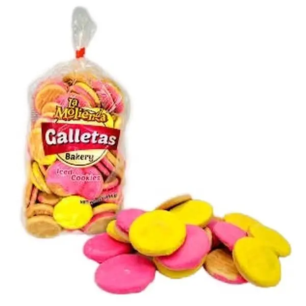 La Molienda Galletas Betunadas y Grageas Iced Cookies & Sprinkles Cookies 1 lb Bag Sweet Treats for Any Occasion