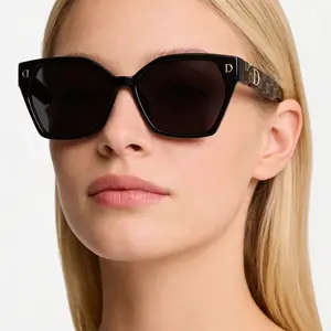 Trendy Cat Eye Sunglasses for Women Men UV400 Protection Retro Aesthetic Chunky Frame Sun Glasses Vintage Y2K Streetwear Shades Outdoor Beach Driving Party Daily Wear Unisex Fashion Accessory 2026 New
