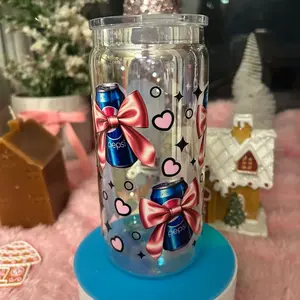 Glass Can - Perfect for your Beverage Needs - Drinkware glass cup