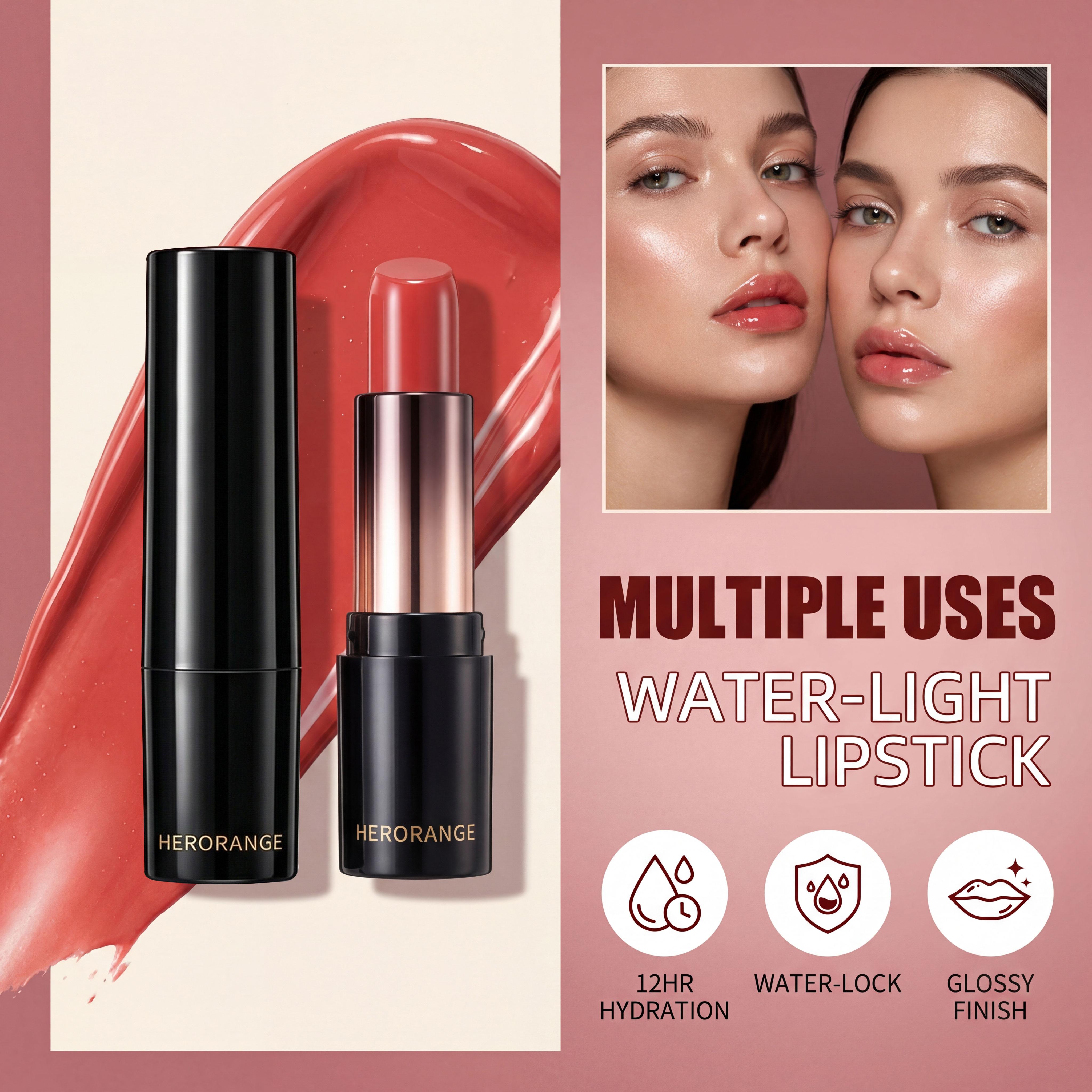 6Pcs Hydrating Lipstick Set | 2026 Trending Glossy Finish | LongLasting Moisturizing Formula | NonDrying, Plumping, High-Shine | 6 Versatile Shades for Daily & Party | Anti-Cracking, Nourishing Lip Care | Waterproof, Non-Stick Cup | Perfect Gift for Women