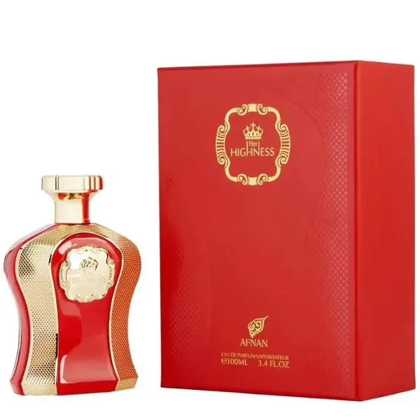 Afnan Highness IV Women's Unisex Oriental Fragrance Eau de Parfum (EDP) - 100 ML Bottle (3.4 oz) Longlasting Modern Scent with Amber Vanilla, Vanilla Scents, Citrus, Musk, Rose, Spicy Notes, Unisex Fragrance, Long-Lasting, Modern Unisex